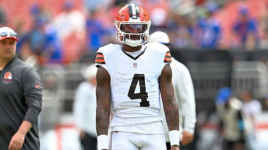 Ryan Fitzpatrick predicts Browns’ Deshaun Watson will ‘fail,’ be benched for Shedeur Sanders