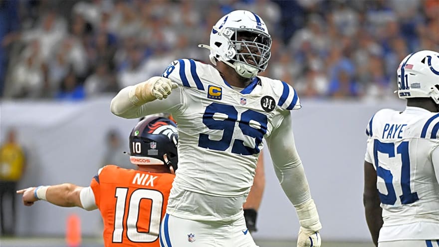 DeForest Buckner in, Sauce Gardner out for Colts-49ers game