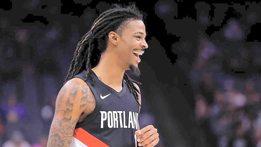 Blazers’ Ja Morant drops a memorable line after his Portland debut