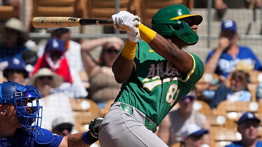 Athletics’ top prospect to miss 8 months after shoulder surgery