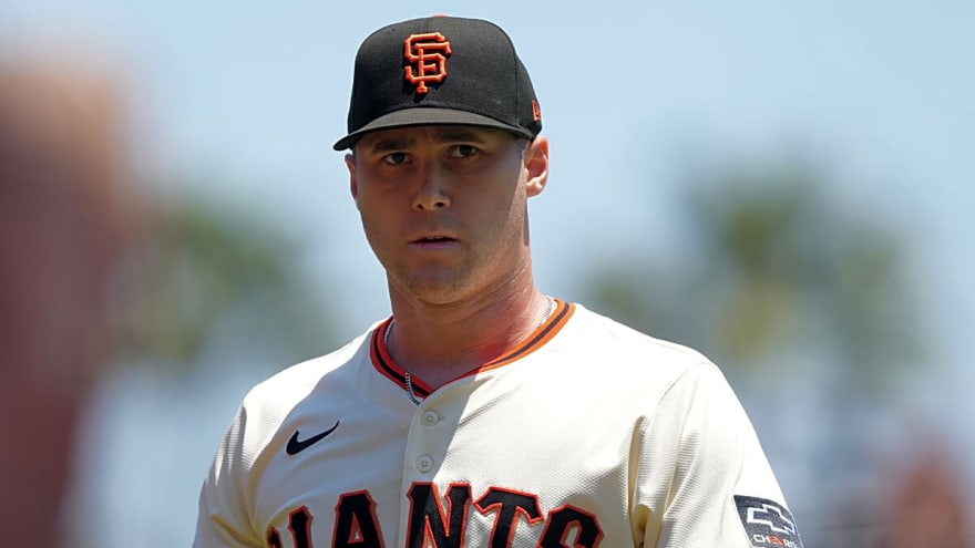 Giants pitcher’s 2-word excuse for hitting Reds’ Spencer Steer with pitch during tension-filled game
