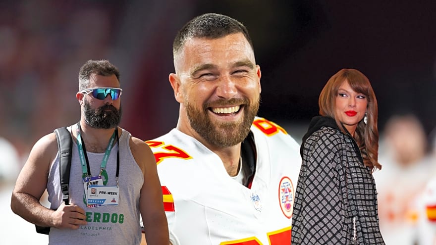 &#39;Stealing that one&#39; — Jason Kelce applauds Taylor Swift over her perfect nickname for Travis Kelce following New Heights appearance