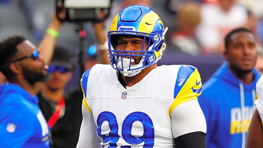 The Aaron Donald Rams contract quirk that still got him paid despite missing Week 4 with back injury
