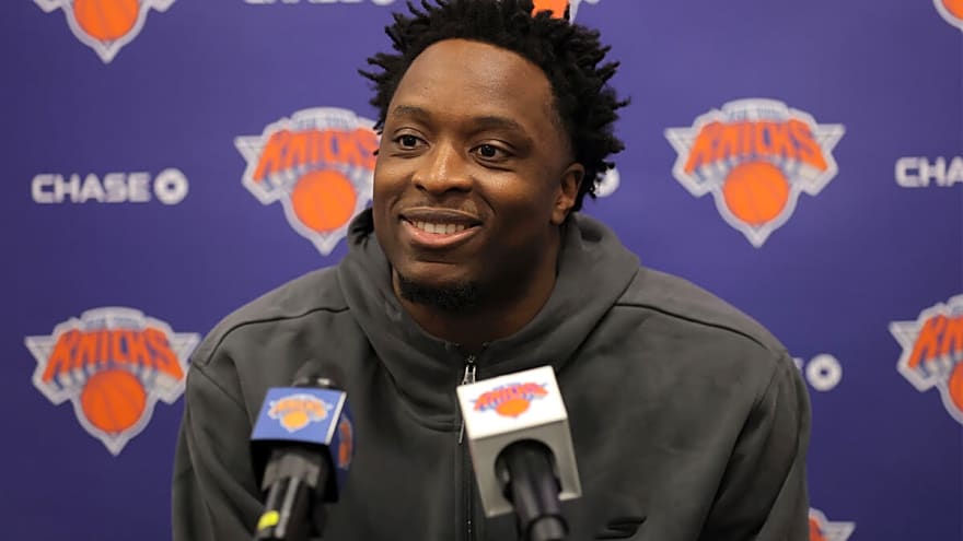 Knicks superfan Ben Stiller drops ‘lucky’ reaction to viral OG Anunoby Media Day moment