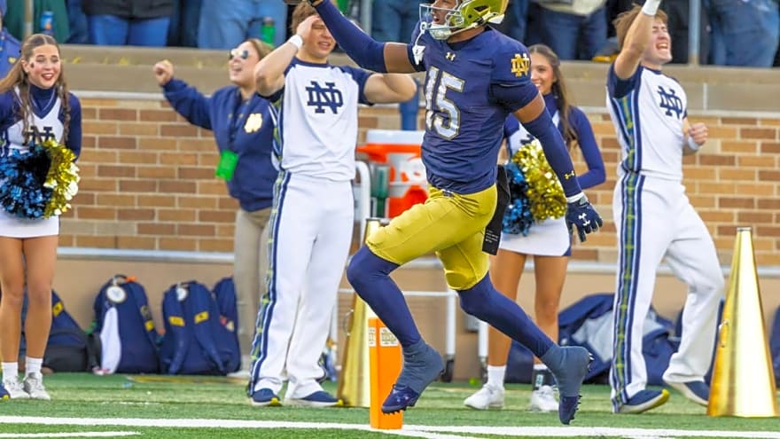 Notre Dame's Leonard Moore Is Every Wide Receiver's Nightmare