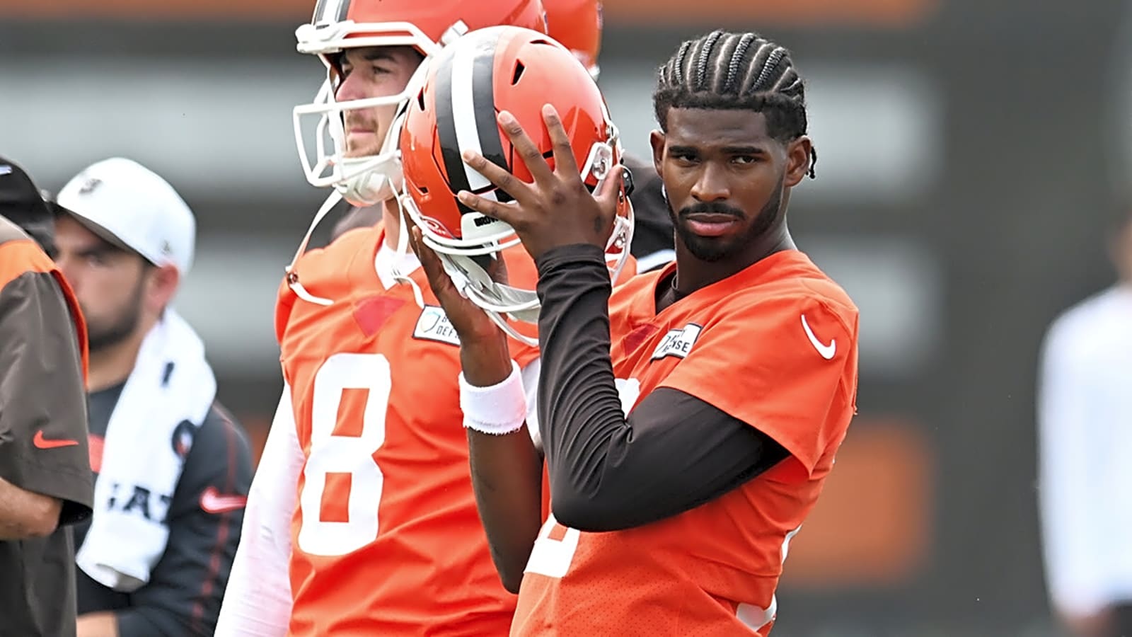 Shedeur Sanders Fighting For Browns&#39; QB2