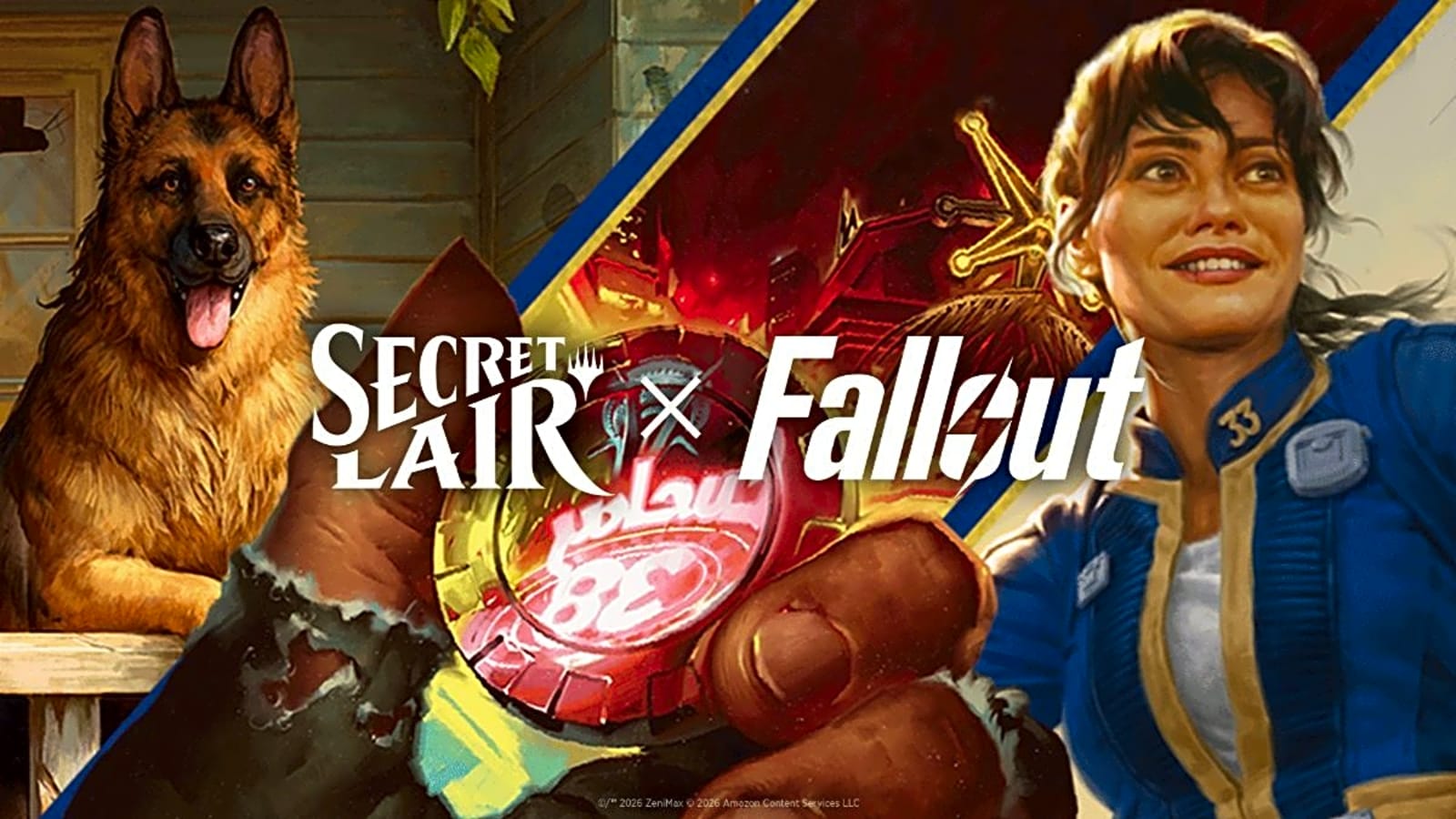 'Magic: The Gathering X Fallout' secret lair rad superdrop brings series to your tabletop