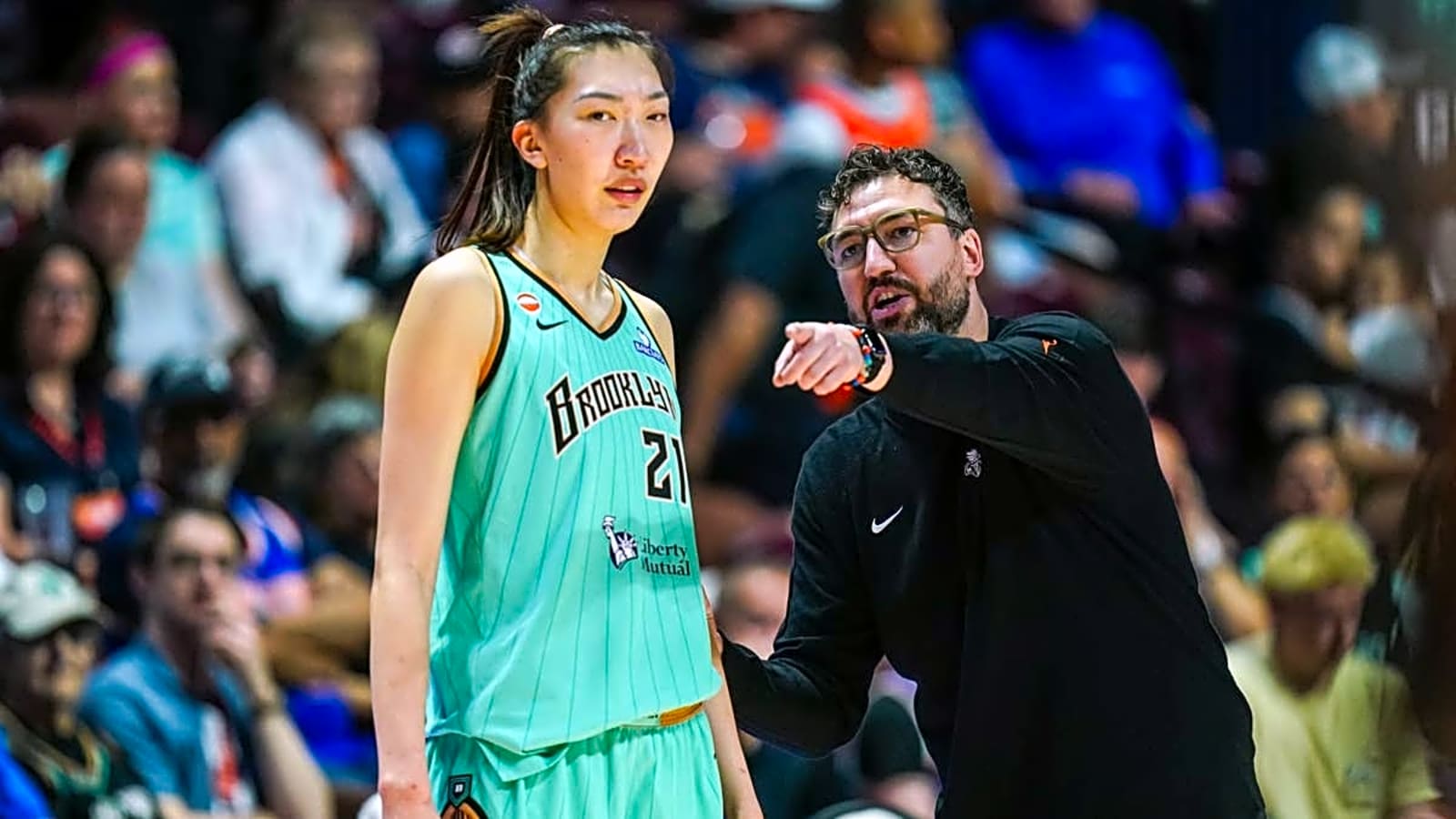 WNBA to Punish Liberty's Han Xu After Lynx Game
