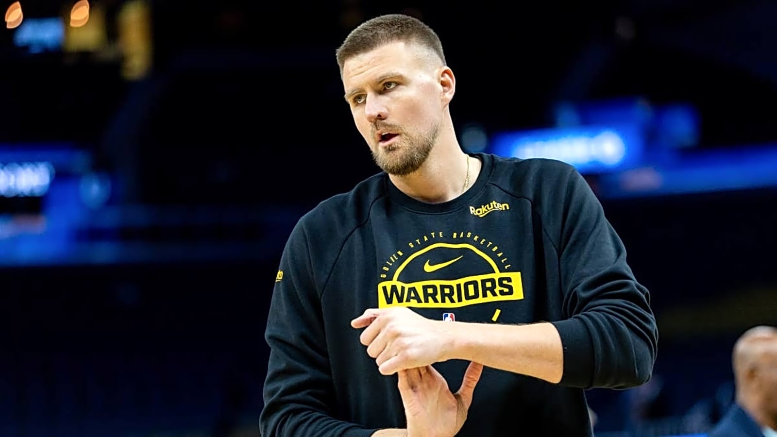 Warriors Announce Kristaps Porzingis Injury Update Before Suns Play-in Game
