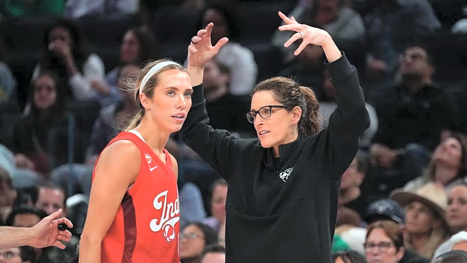 Fever Coach Stephanie White Comments on Lexie Hull's Injury 