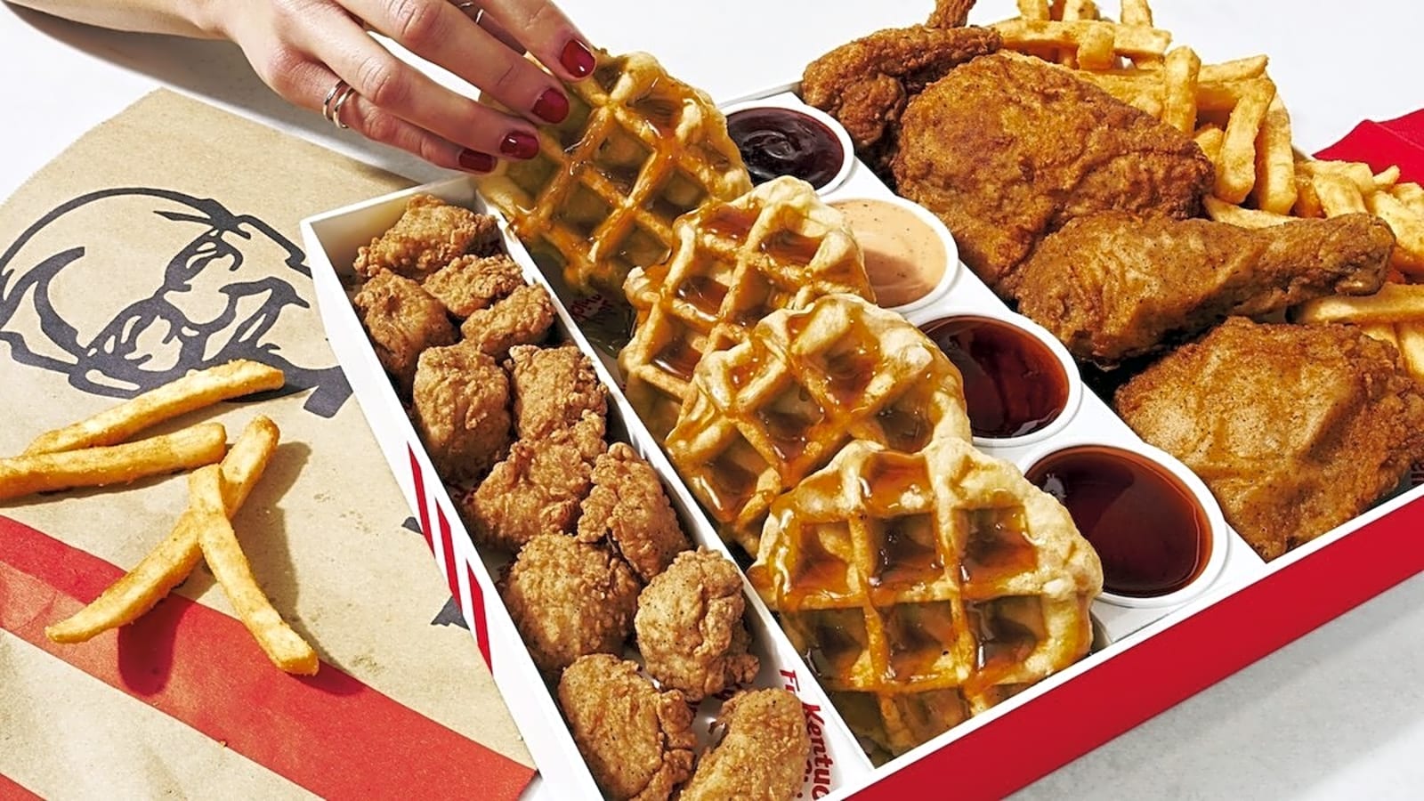 KFC Brings Back Chicken & Waffles, Announces New Strawberry & Crème Pie Poppers