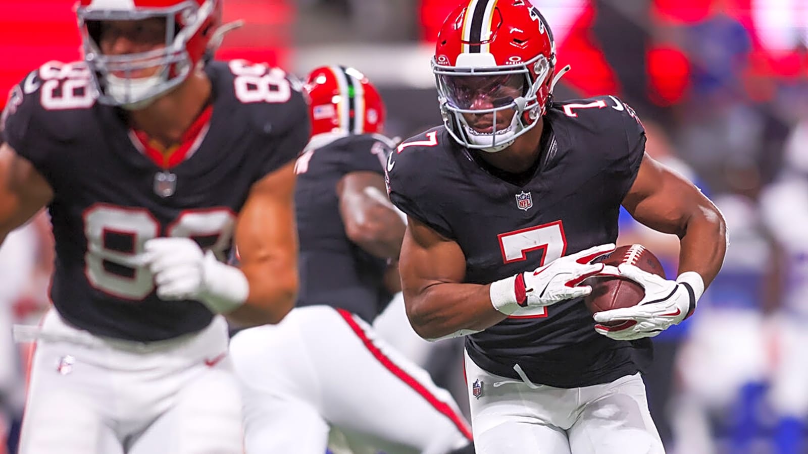 Falcons’ Bijan Robinson rips off insane 81-yard MNF touchdown vs. Bills