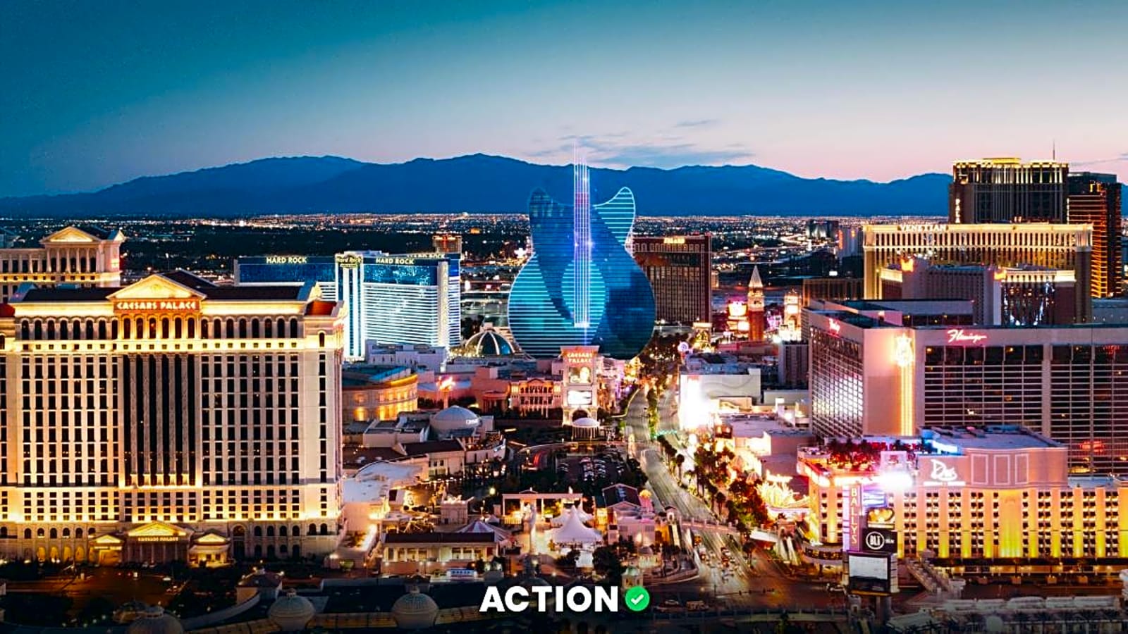The 660-Foot Guitar Hotel Already Transforming Las Vegas Strip