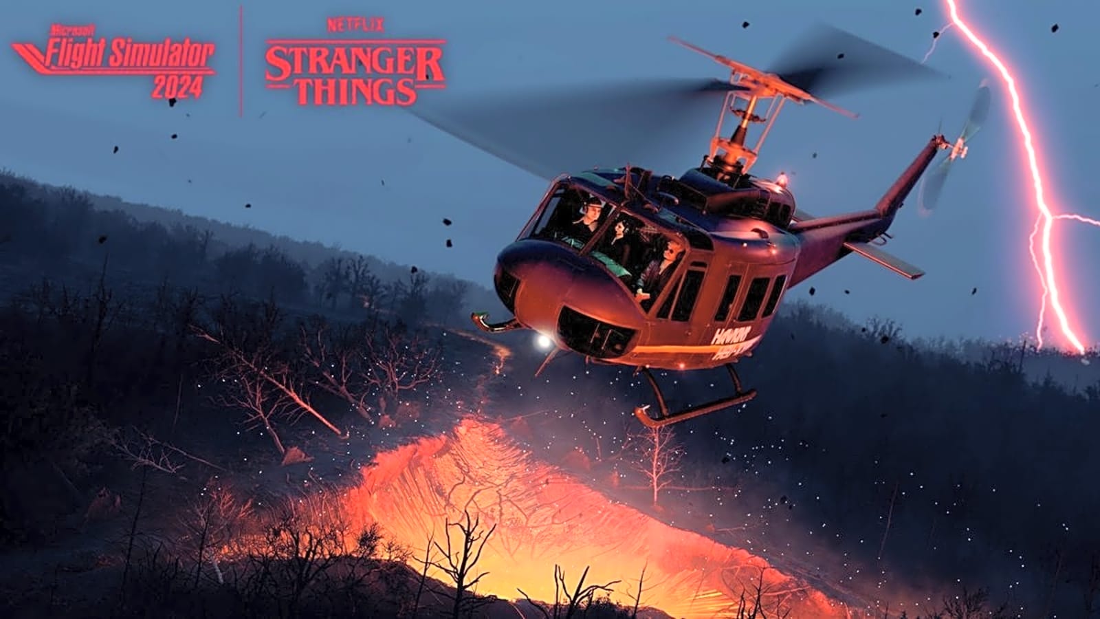 'Stranger Things' comes to 'Microsoft Flight Simulator'