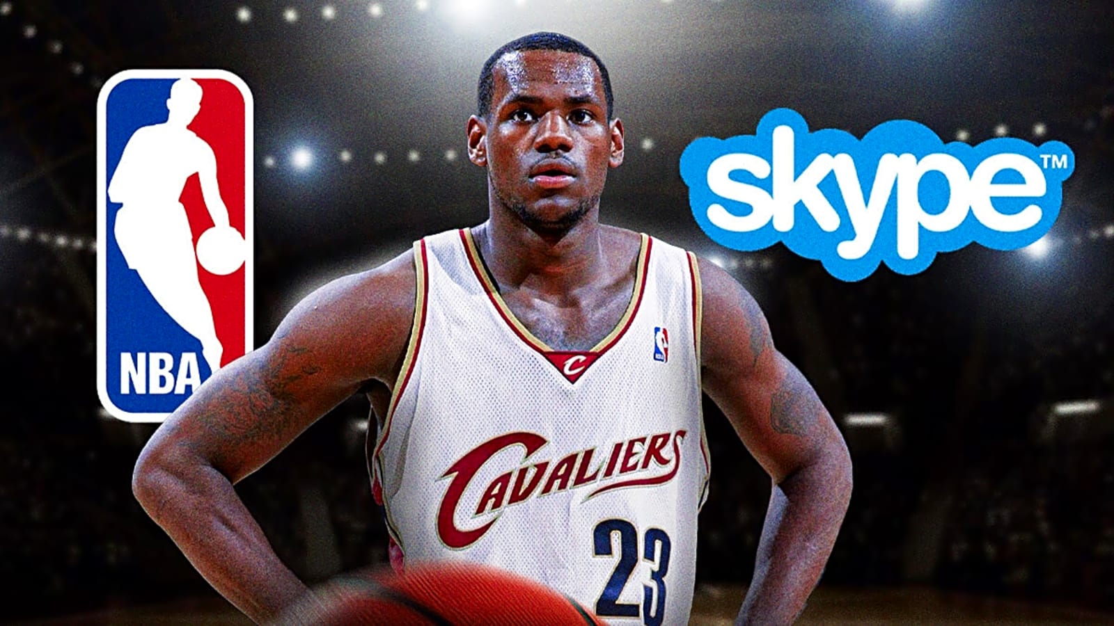 How LeBron James, NBA looked when now-defunct Skype launched