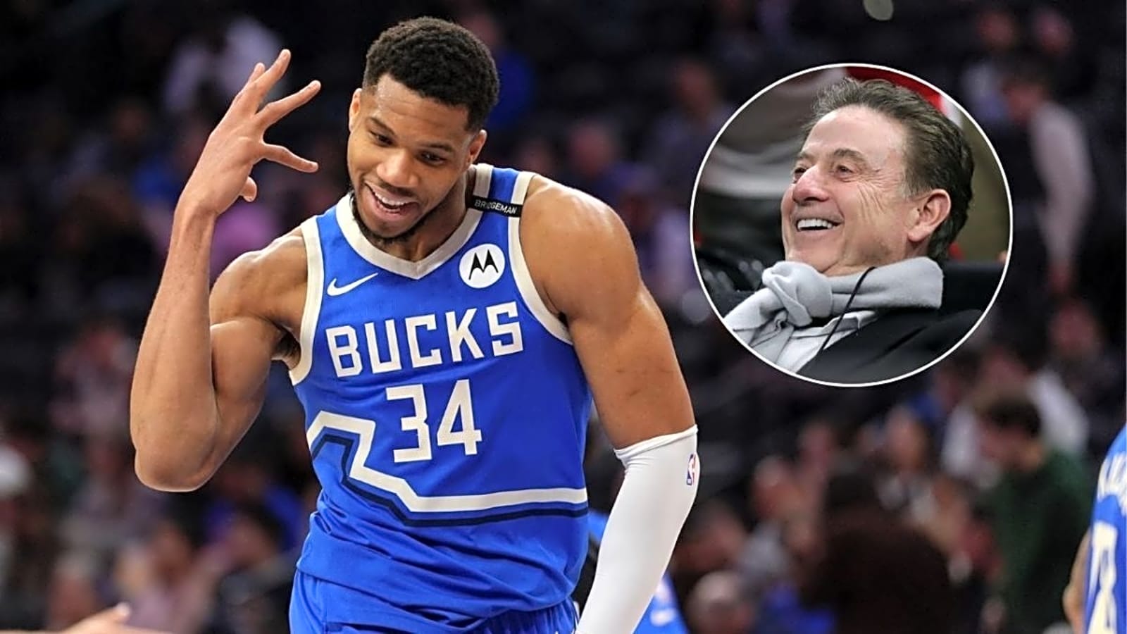 Rick Pitino Jokes About Targeting Giannis Antetokounmpo After Latest NCAA News