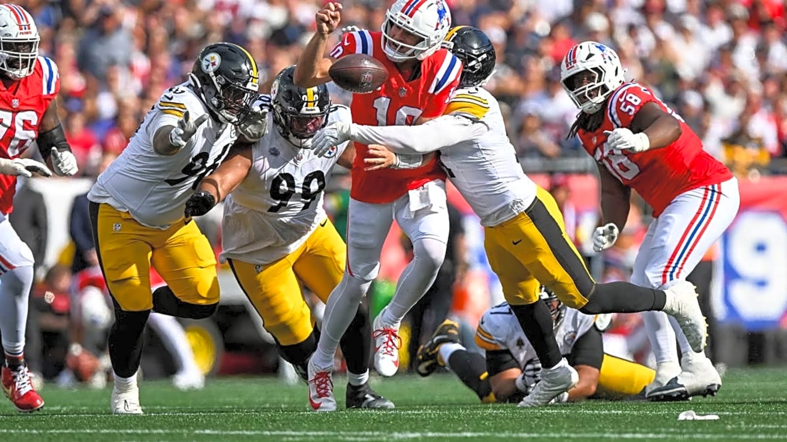 Patriots vs. Steelers Could Have Pretty Nasty Weather Sunday