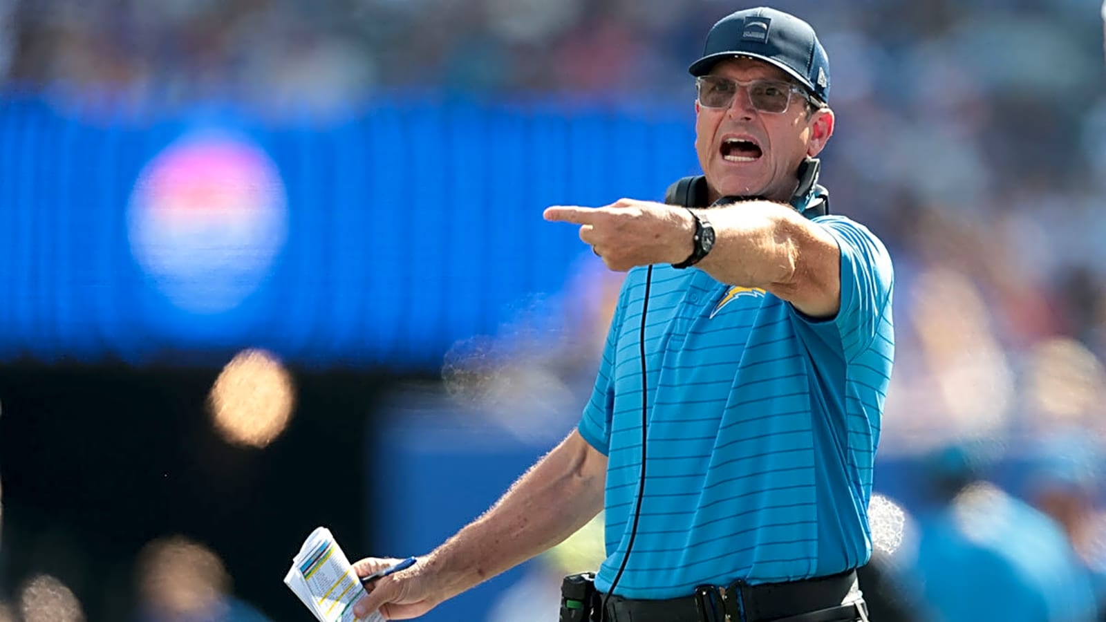 Chargers HC Jim Harbaugh ‘chasing perfection’ after ugly Giants loss