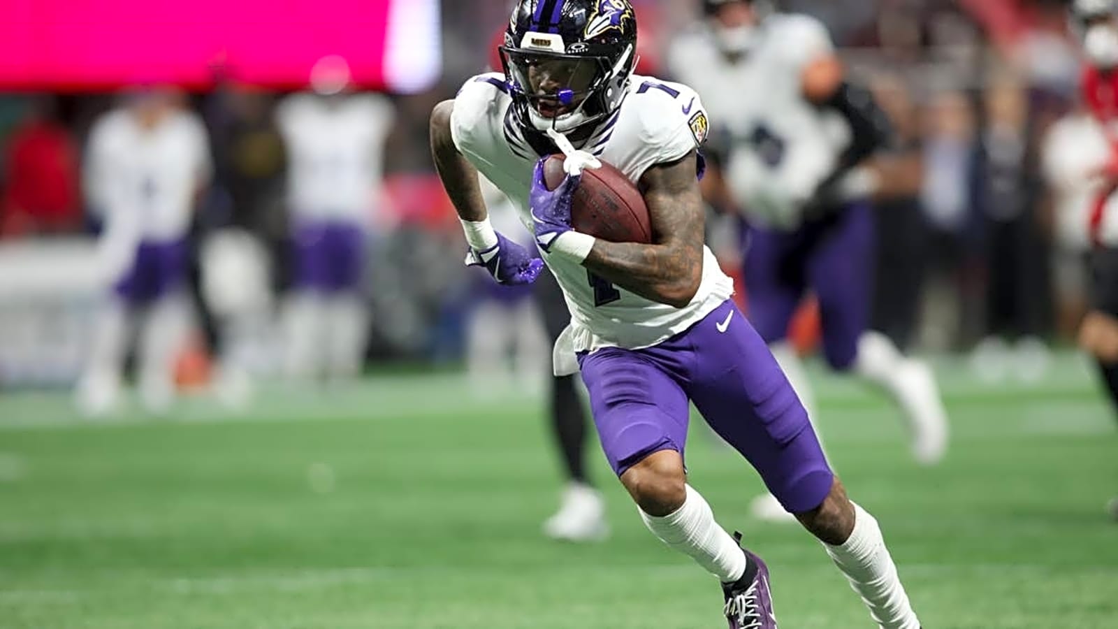 Rashod Bateman Is Making Most Of Opportunities