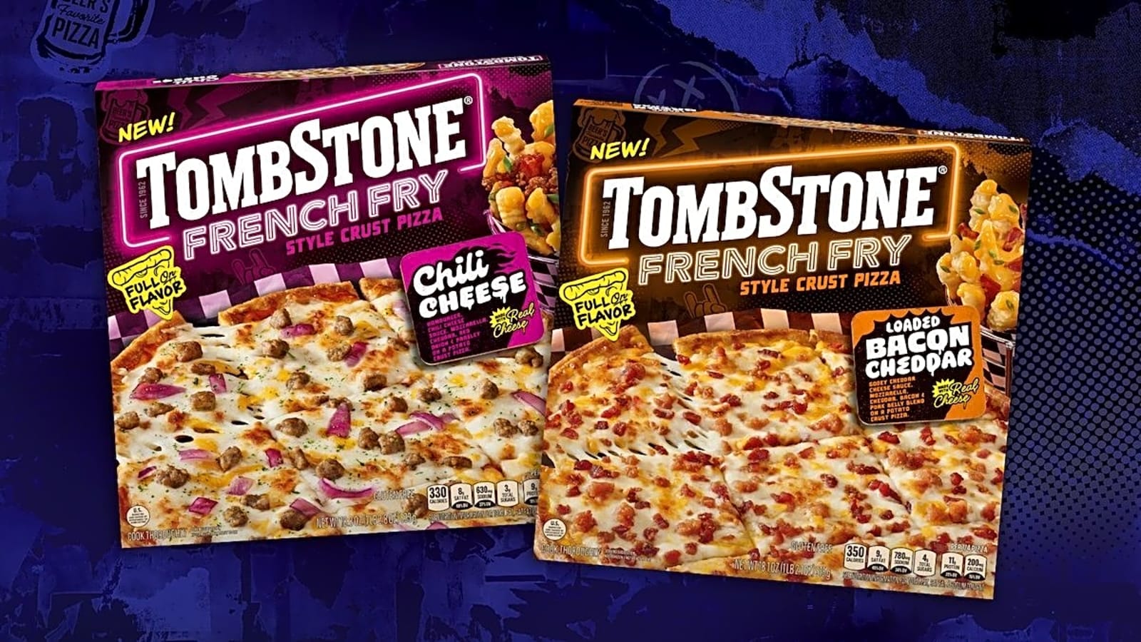 TOMBSTONE Digs Up New French Fry Style Crust Pizzas