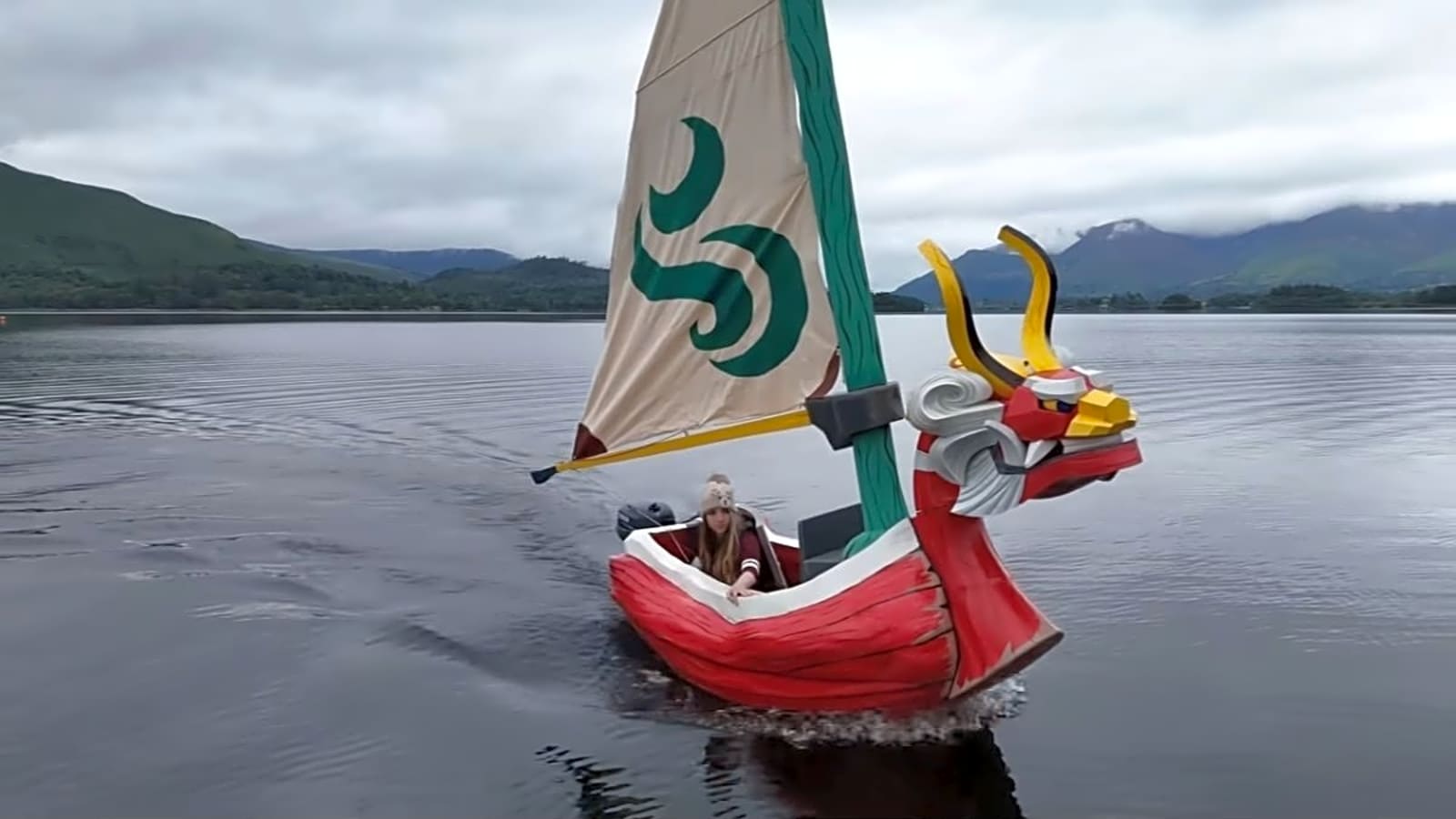 YouTuber Built a Functional King of Red Lions Boat From ZELDA: WIND WAKER