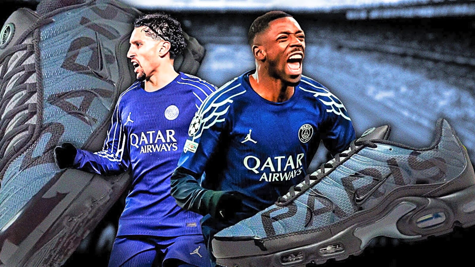 PSG Nike Air Max Plus releasing Fall 2025