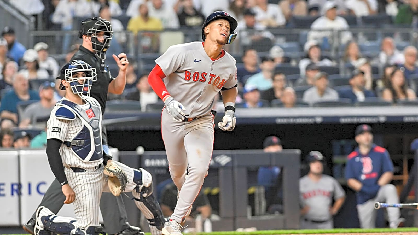 Red Sox’ Kristian Campbell sets record straight on Rafael Devers first base drama