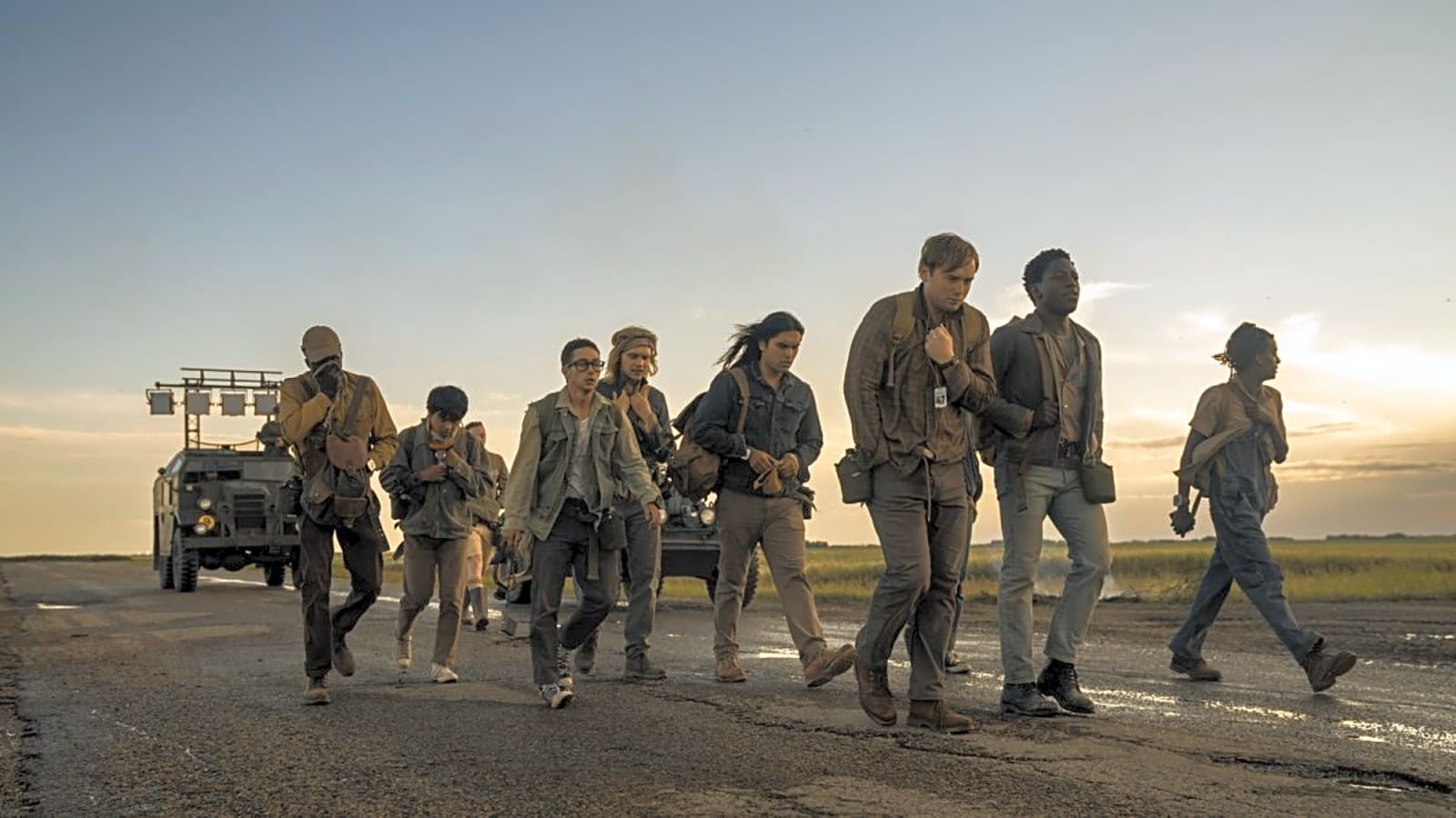 THE LONG WALK Exclusive Image Reveals the Quiet Terror Lurking in this Stephen King Movie