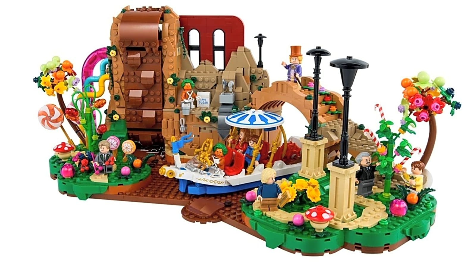 LEGO WILLY WONKA & THE CHOCOLATE FACTORY Set Is Made from Pure Imagination