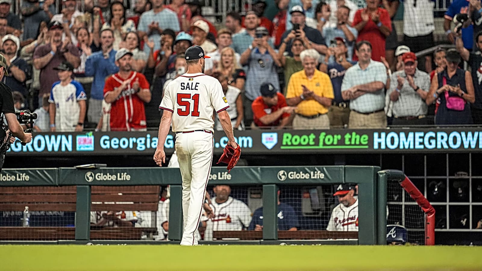 Braves’ Chris Sale passes Felix Hernandez on all-time list after stellar night