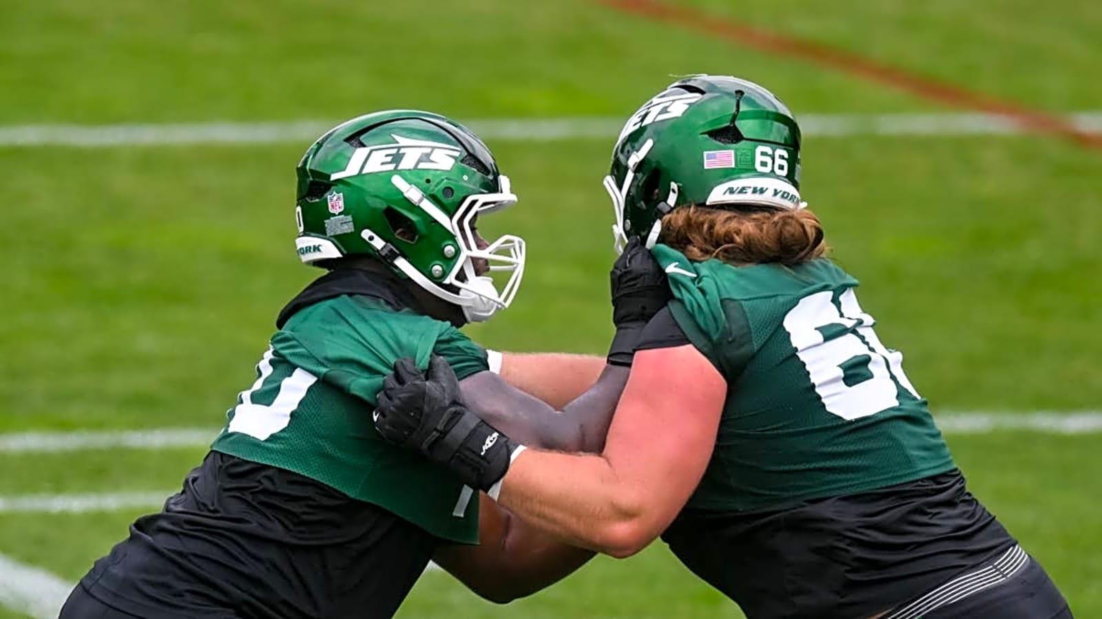 New York Jets Offensive Line Shows Promise