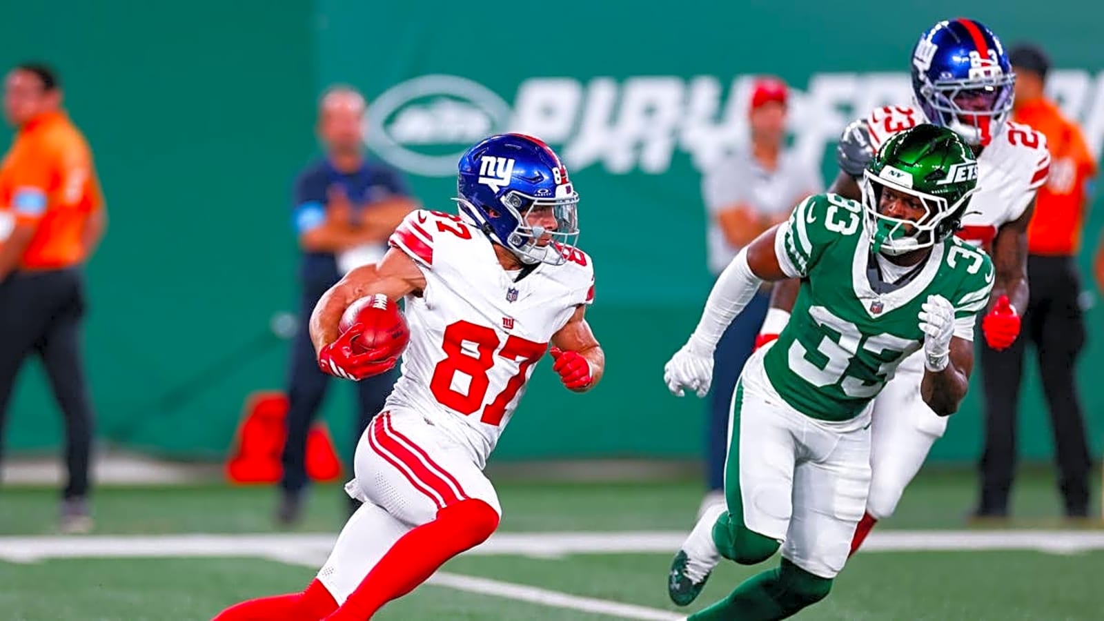 Giants' Braxton Berrios to Undergo Season-Ending Surgery