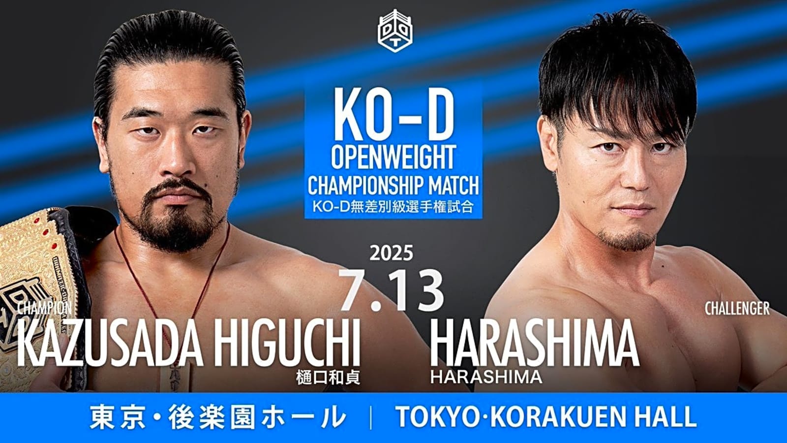 DDT ROCK IN RING 2025 Results (7/13/25)