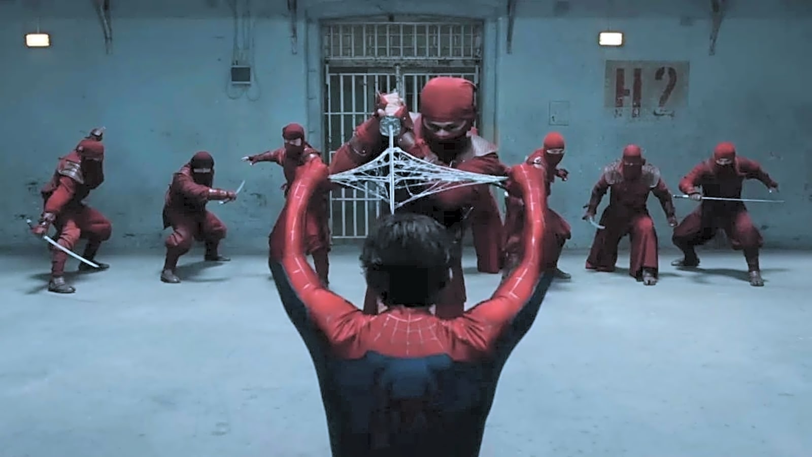 Who are the red ninjas in 'Spider-Man: Brand New Day'?