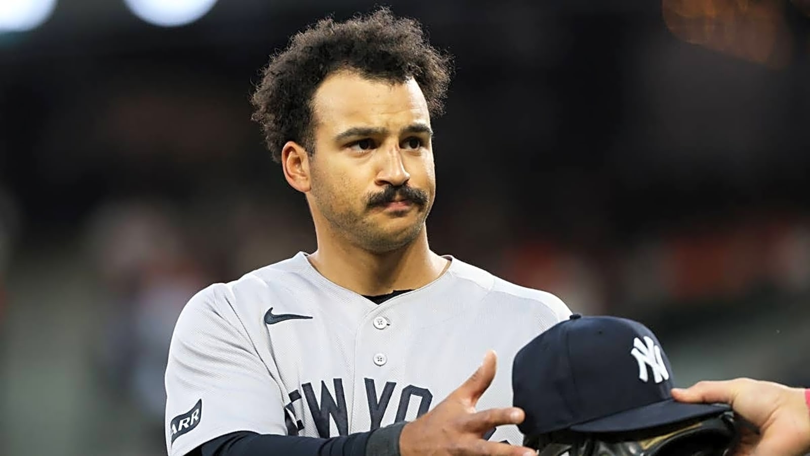 Yankees’ Aaron Boone Delivers Trent Grisham Statement