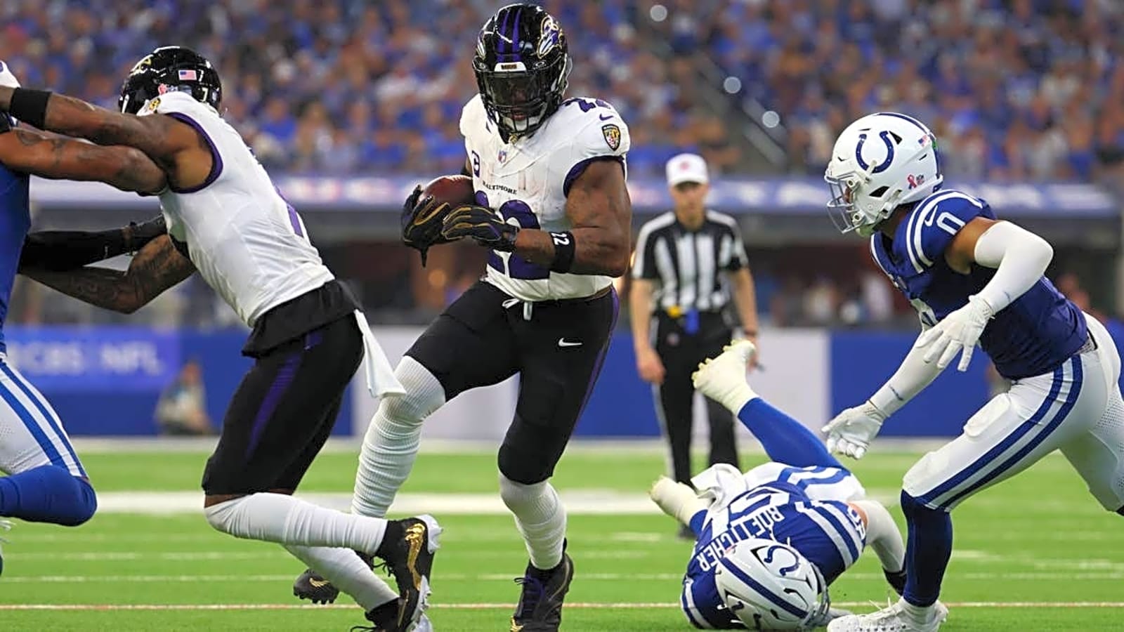 Ravens Center Made An Immediate Impact In Week 1