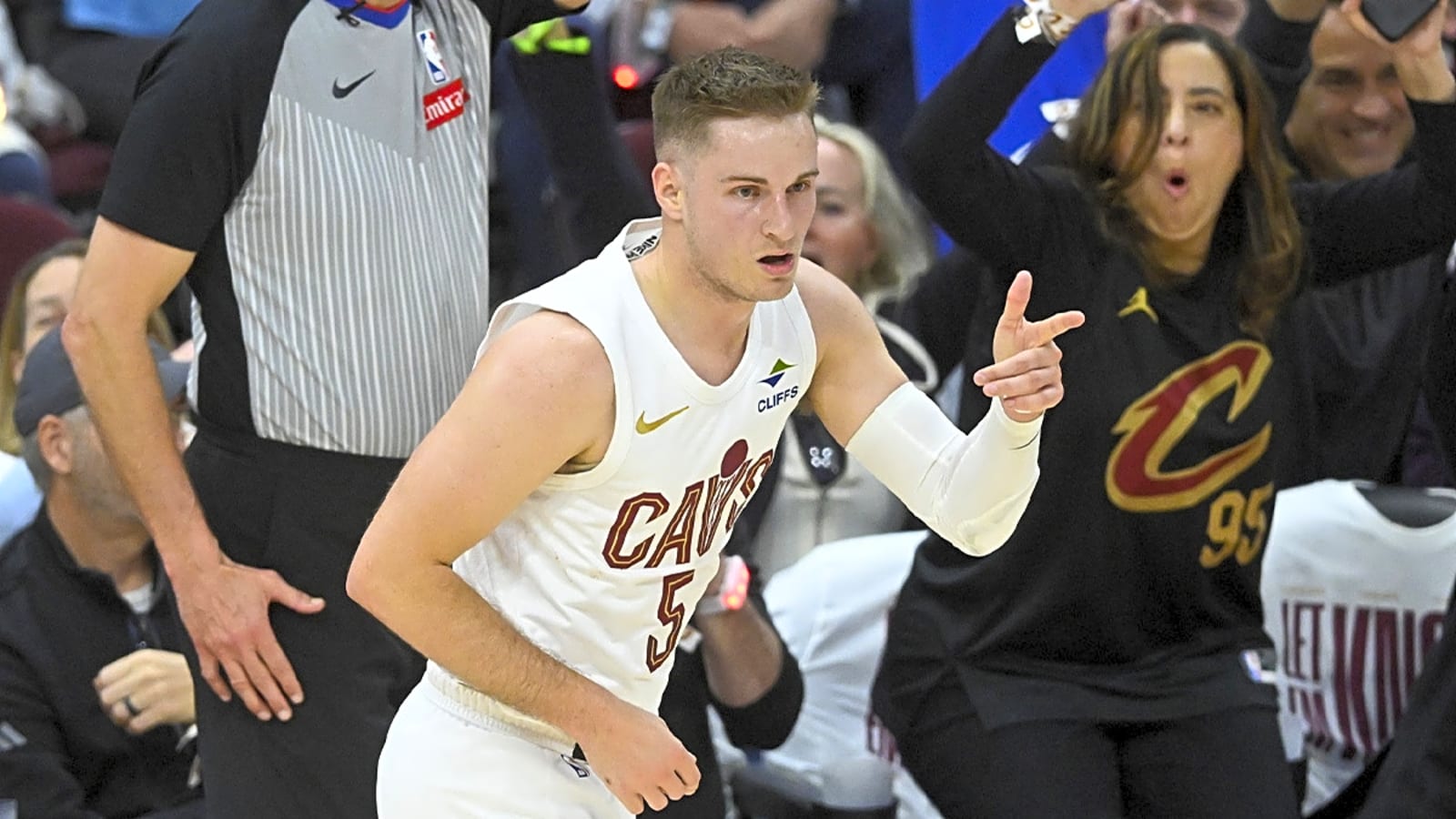 Sam Merrill’s grit gives Cavs secret playoff weapon against Heat