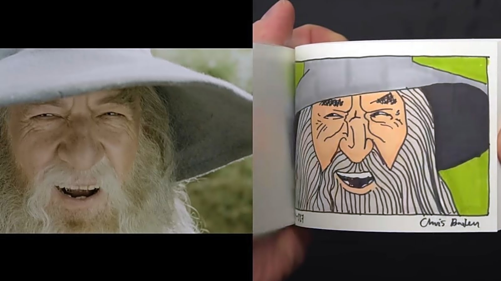 The ‘Longest Flipbook Ever’ Recreates FELLOWSHIP OF THE RING with 120K Drawings