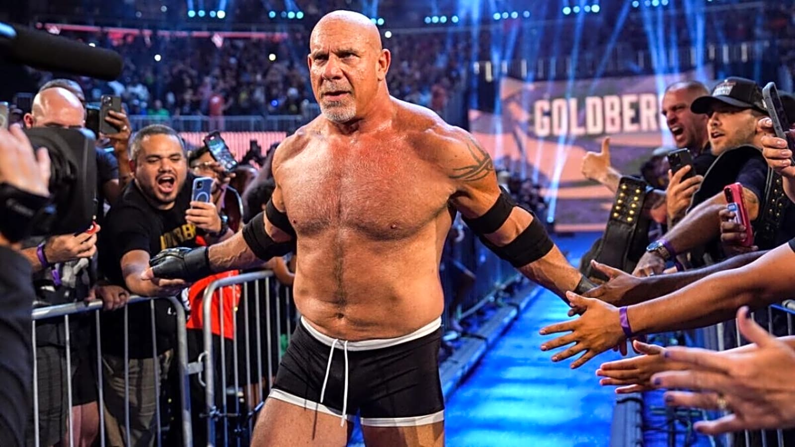 Watch: Goldberg Passes out to Gunther in His Last-Ever WWE Match at Saturday Night’s Main Event