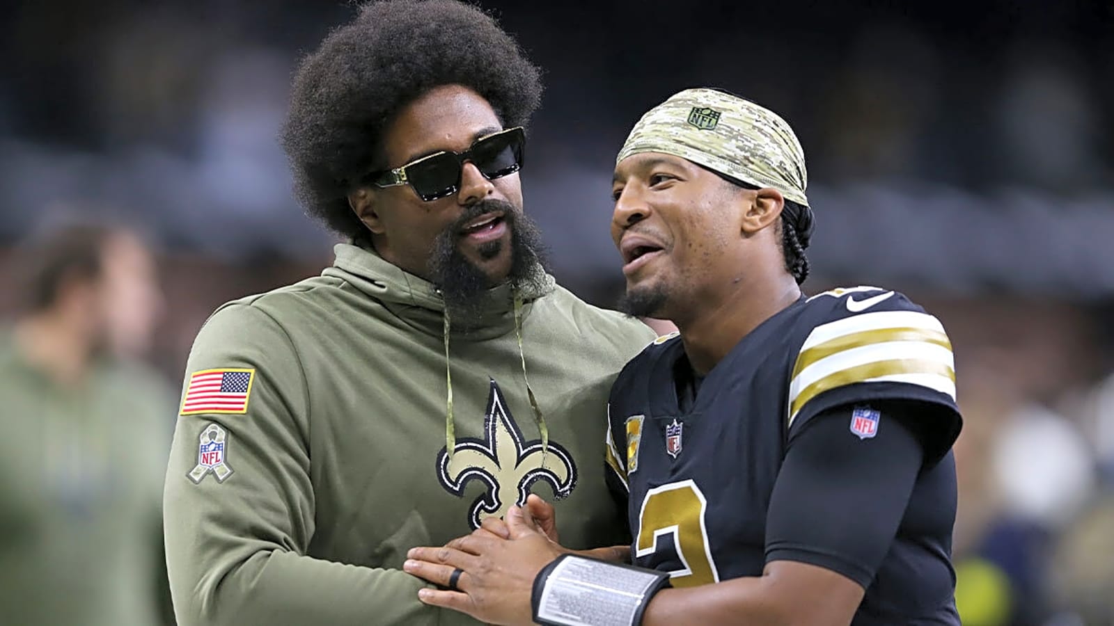 Saints’ Cameron Jordan makes Jameis Winston reunion pitch to Kay Adams