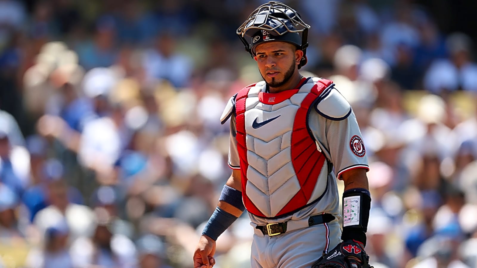 Nationals’ Keibert Ruiz gets scary injury update from Davey Martinez