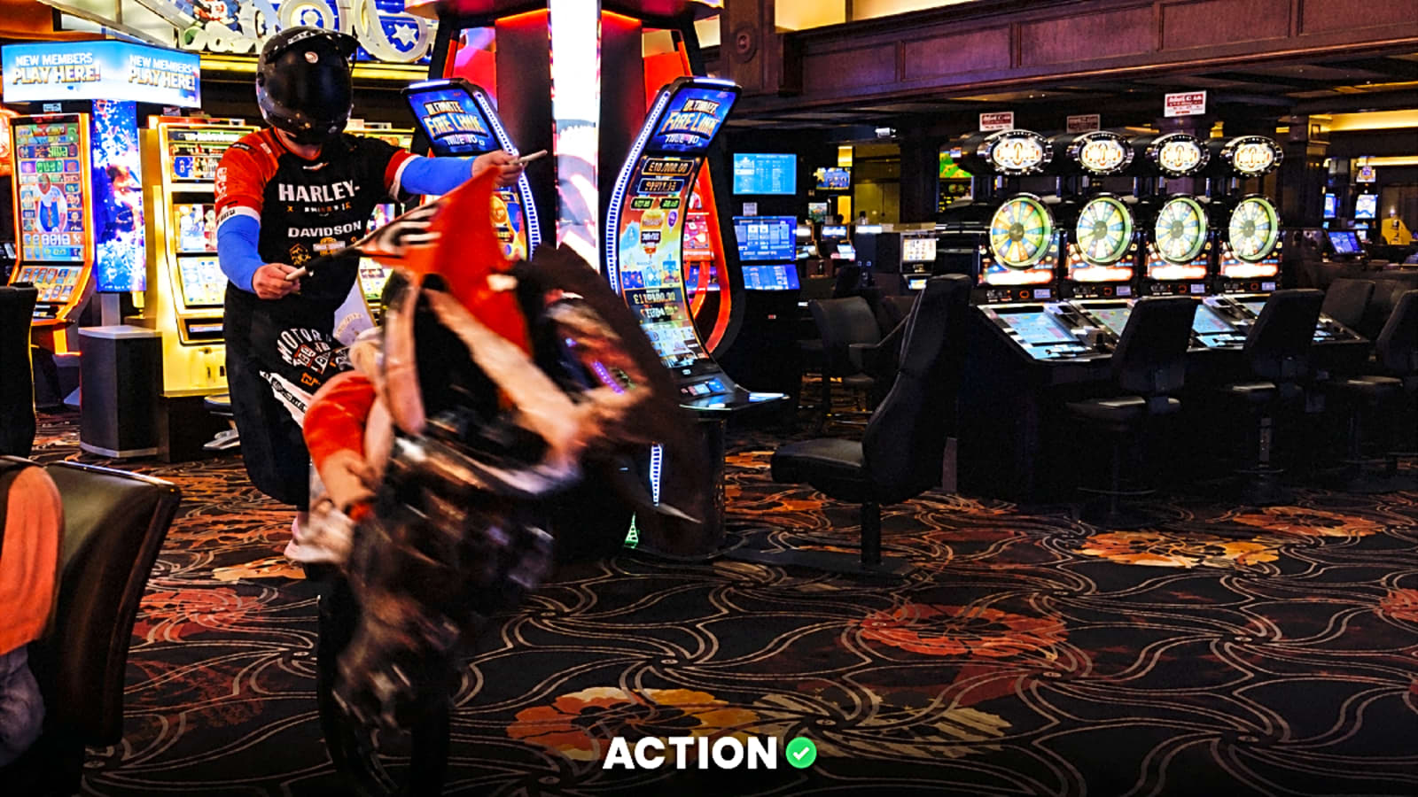 Travis Pastrana Brings Chaos to Las Vegas Casino
