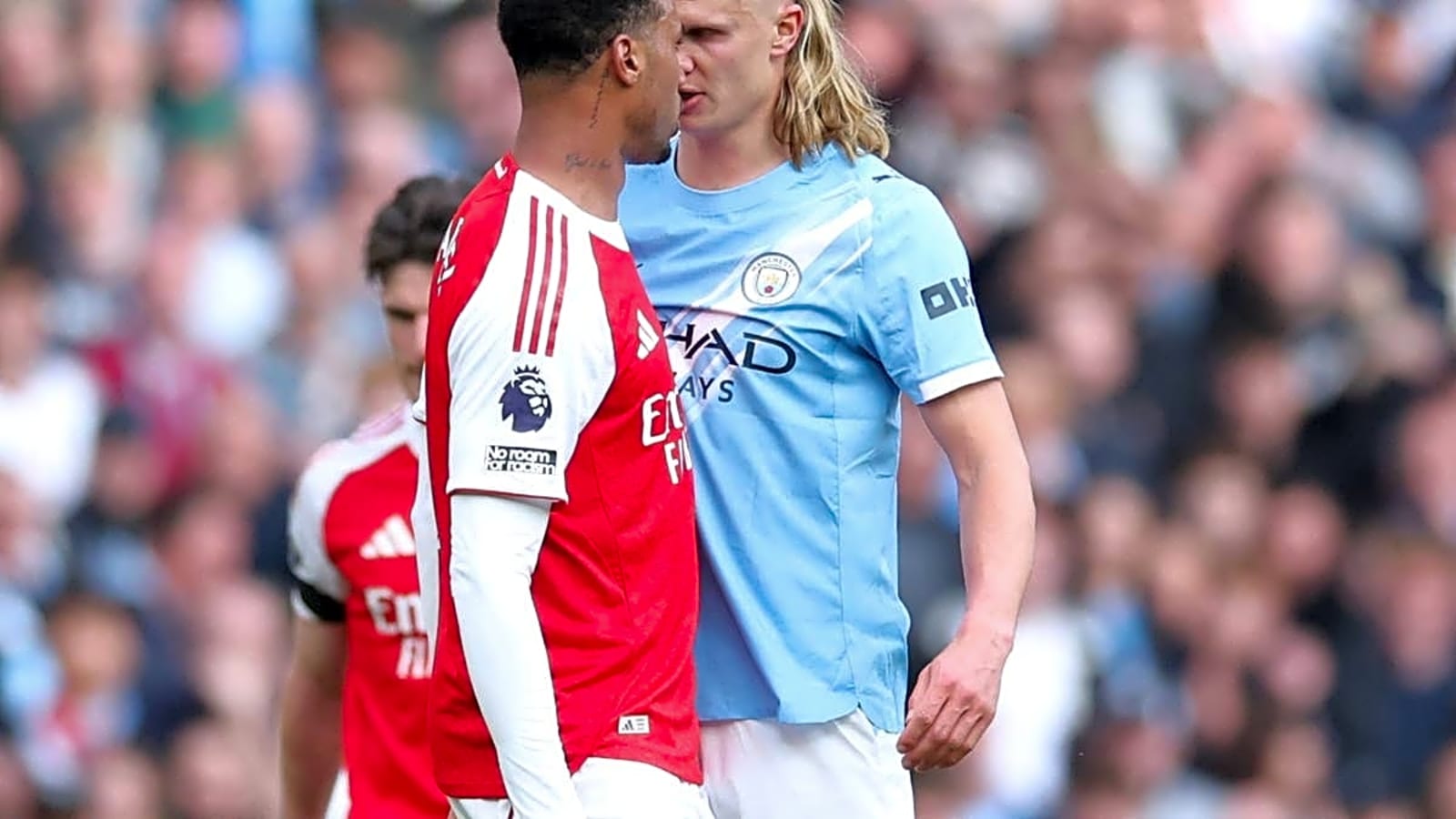 Erling Haaland Speaks Out After Gabriel Magalhaes Headbutt Incident- 'Won't Fall Easily'