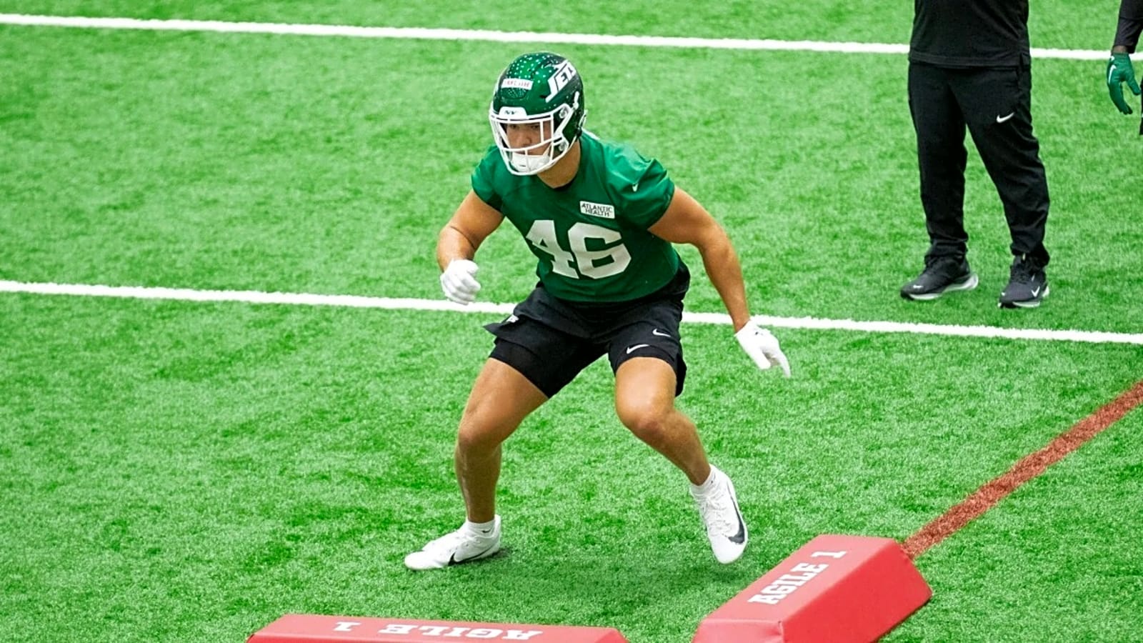 Jets&#39; Aaron Glenn Offers Glowing Mason Taylor Scouting Report