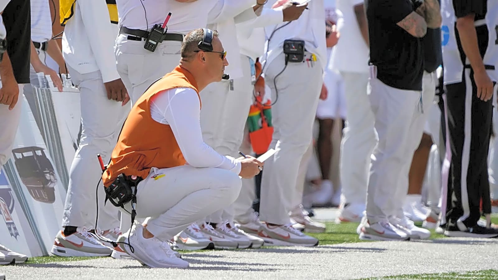 Texas football coach Steve Sarkisian gets 100% real on Arch Manning QB strategy