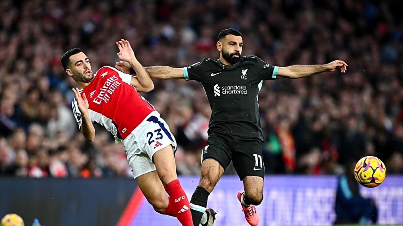 'Very intense' Van Dijk previews the Liverpool v Arsenal game