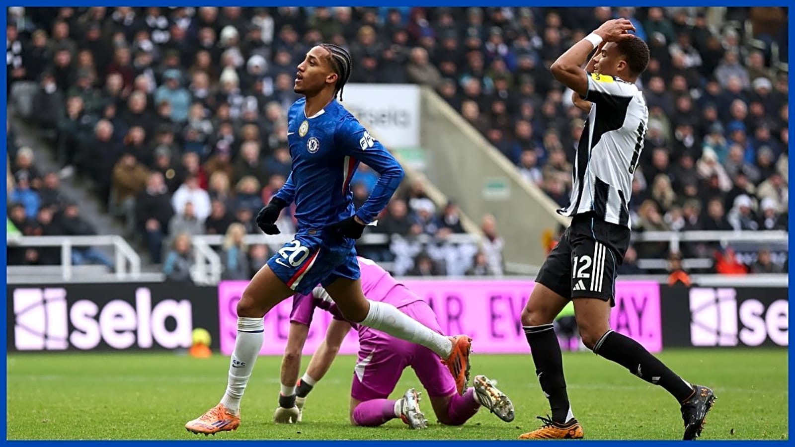 Match Report: Chelsea recover from terrible first half to draw 2-2 with Newcastle