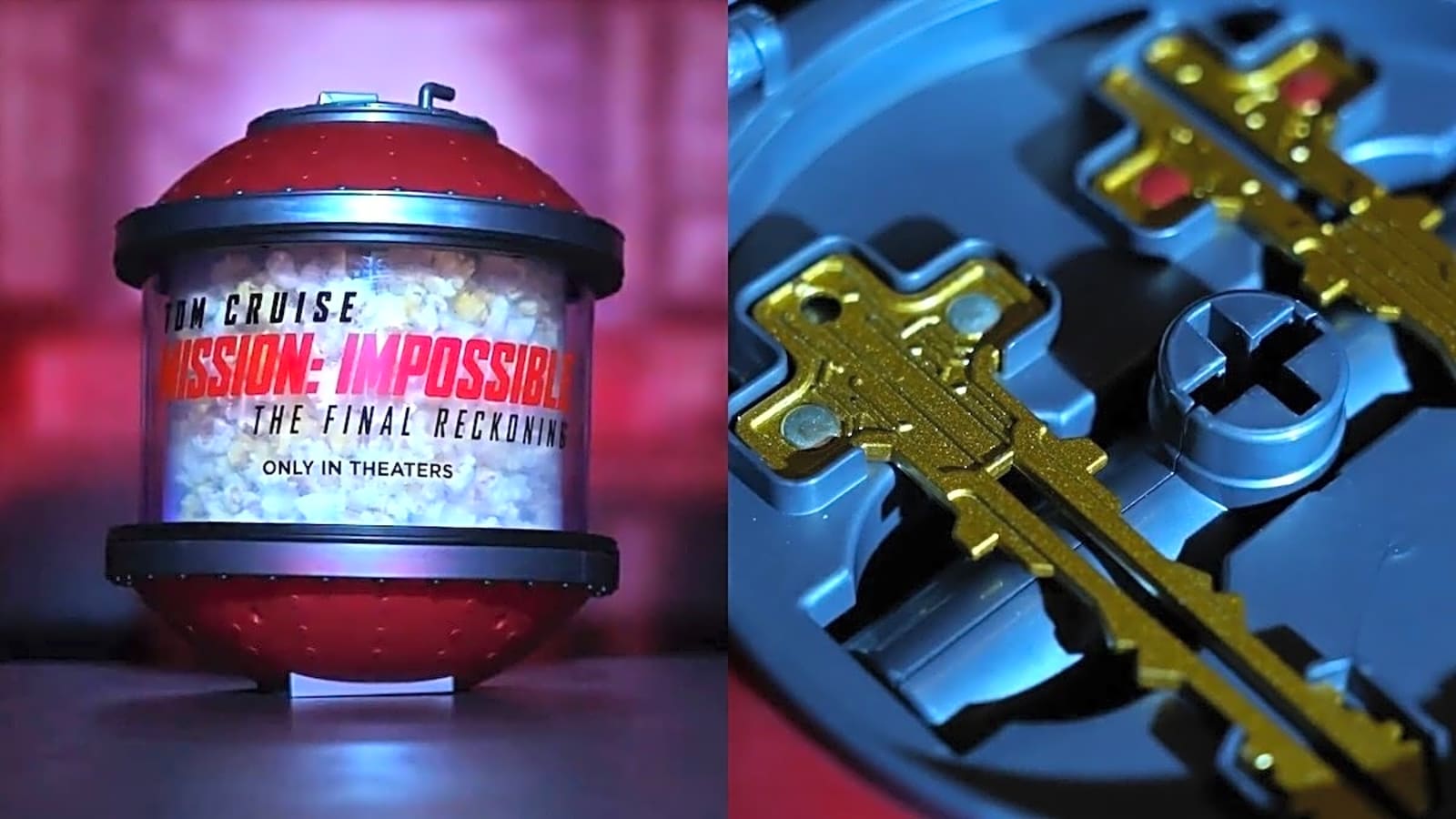 MISSION: IMPOSSIBLE – THE FINAL RECKONING Gets an Entity Popcorn Bucket