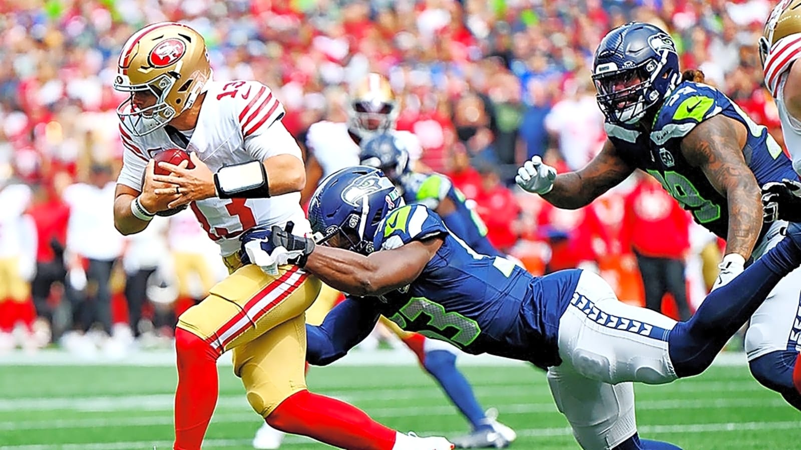 49ers enter playoff game vs. Seahawks as significant underdogs