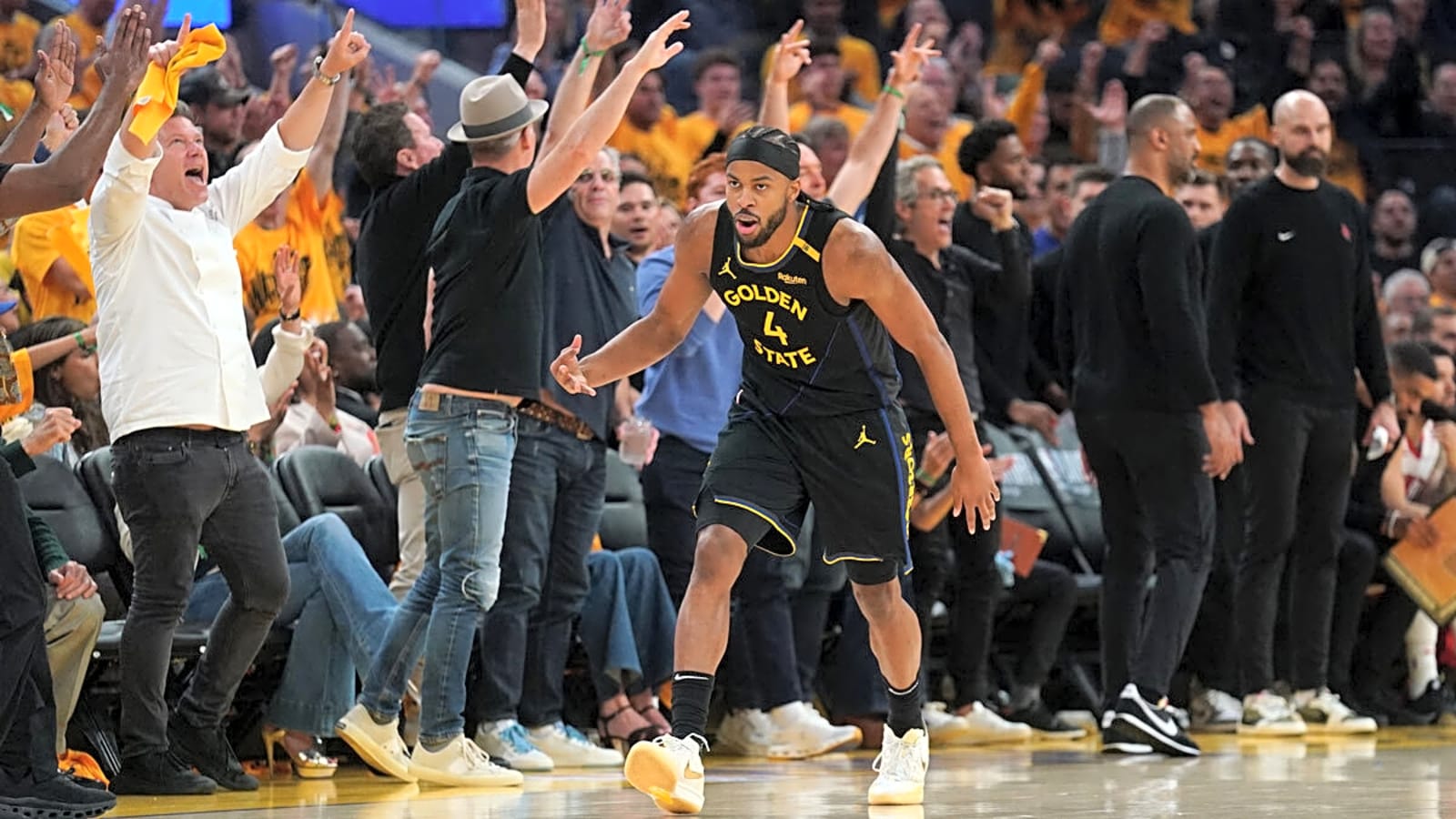 Warriors’ Moses Moody breaks silence on playing through torn UCL